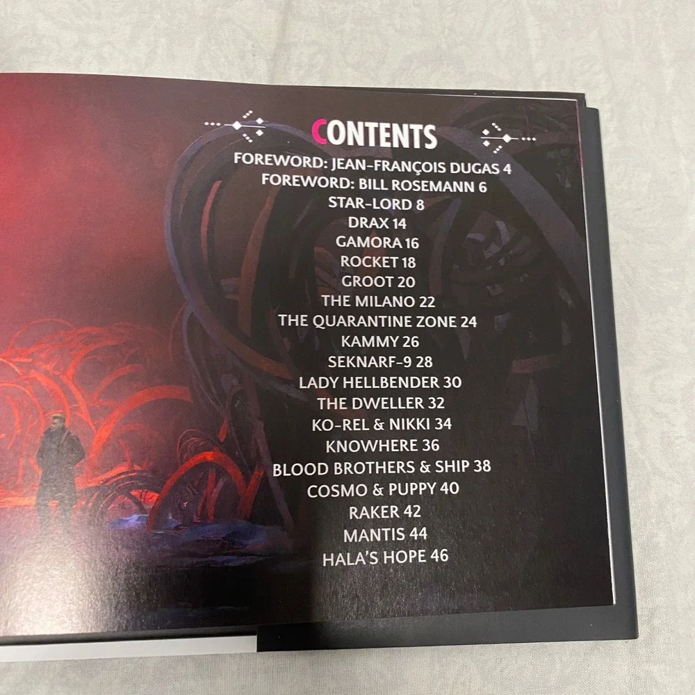 Marvels Guardians of the Galaxy Cosmic Deluxe Edition PS4 Steelbook Art Book